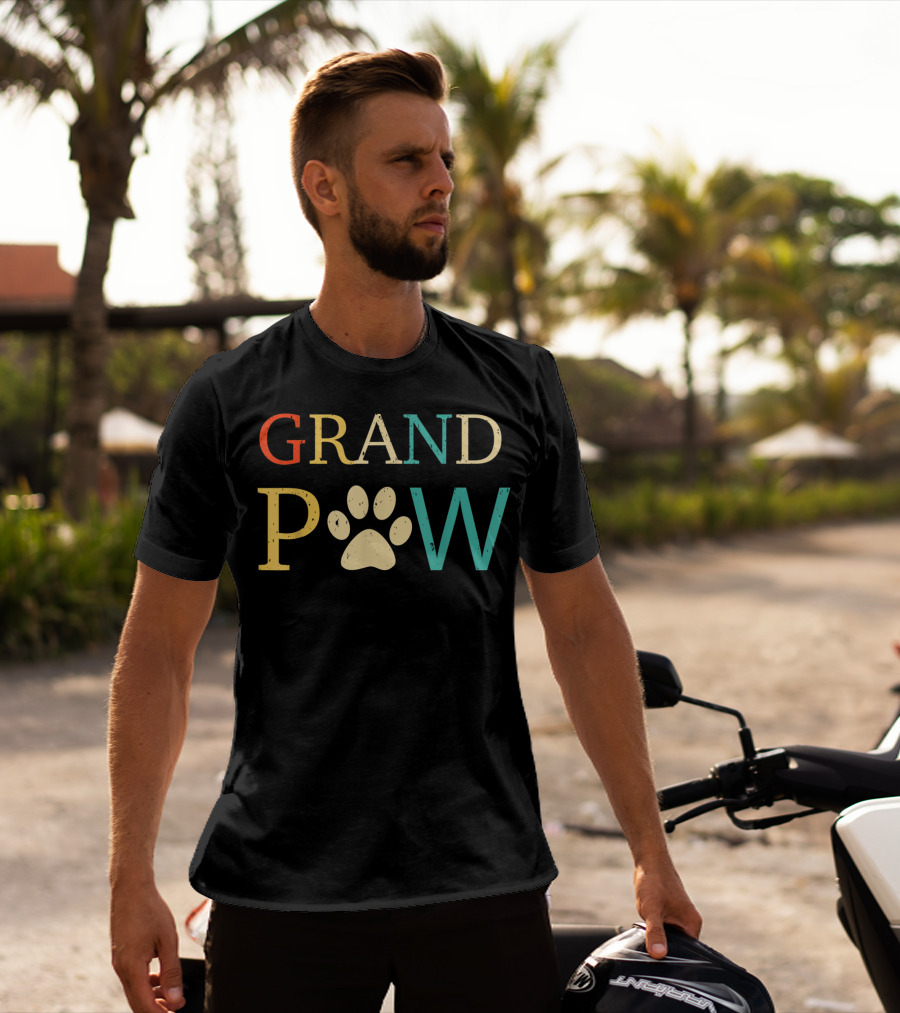 Grand Paw Dog Lover Gift For Men And Women T-Shirt