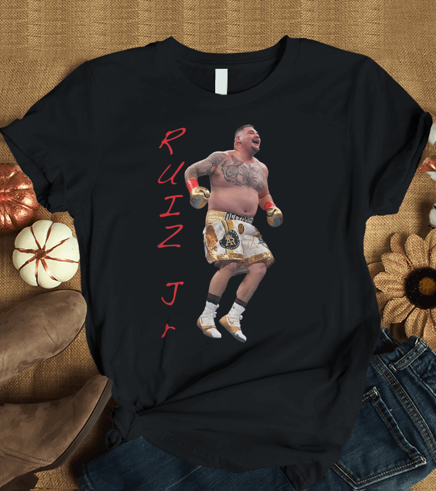 Extended Lunch Break Ruiz Jr Destroyer Boxing T-Shirt