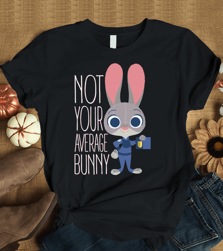 Disney Zootopia Not Your Average Bunny Judy Hopps T-Shirt