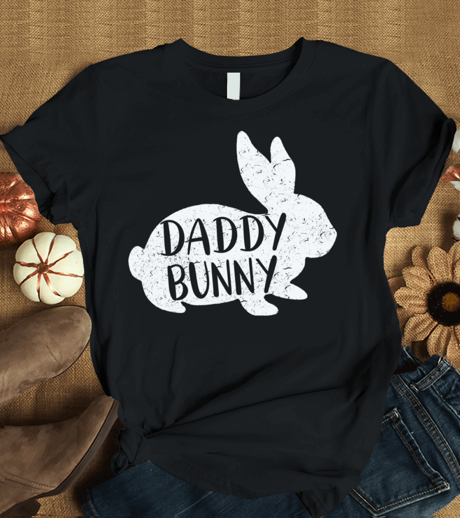 Daddy Bunny Cute Matching Family Easter Bunny T-Shirt