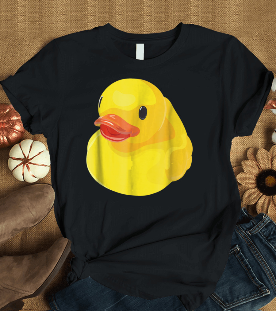 Cute Rubber Duckling 3D Effect T-Shirt