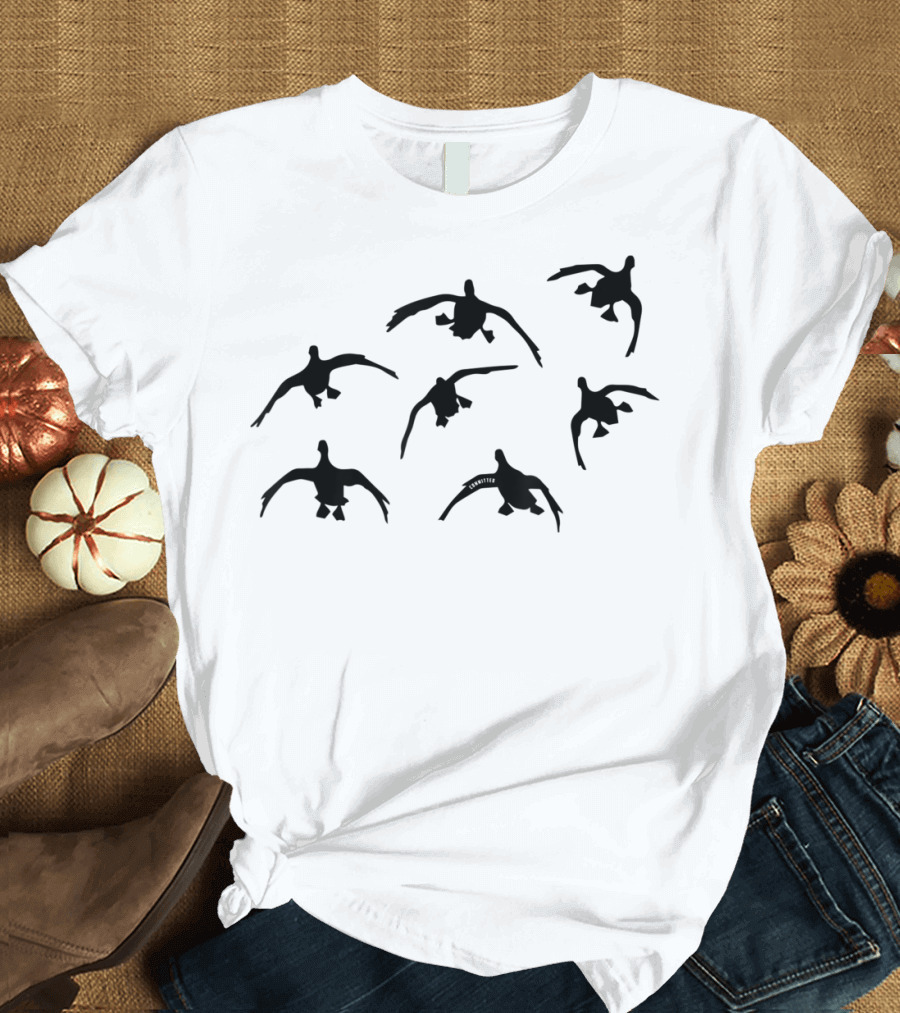 Committed Waterfowl Duck Hunting Seven Drakes T-Shirt