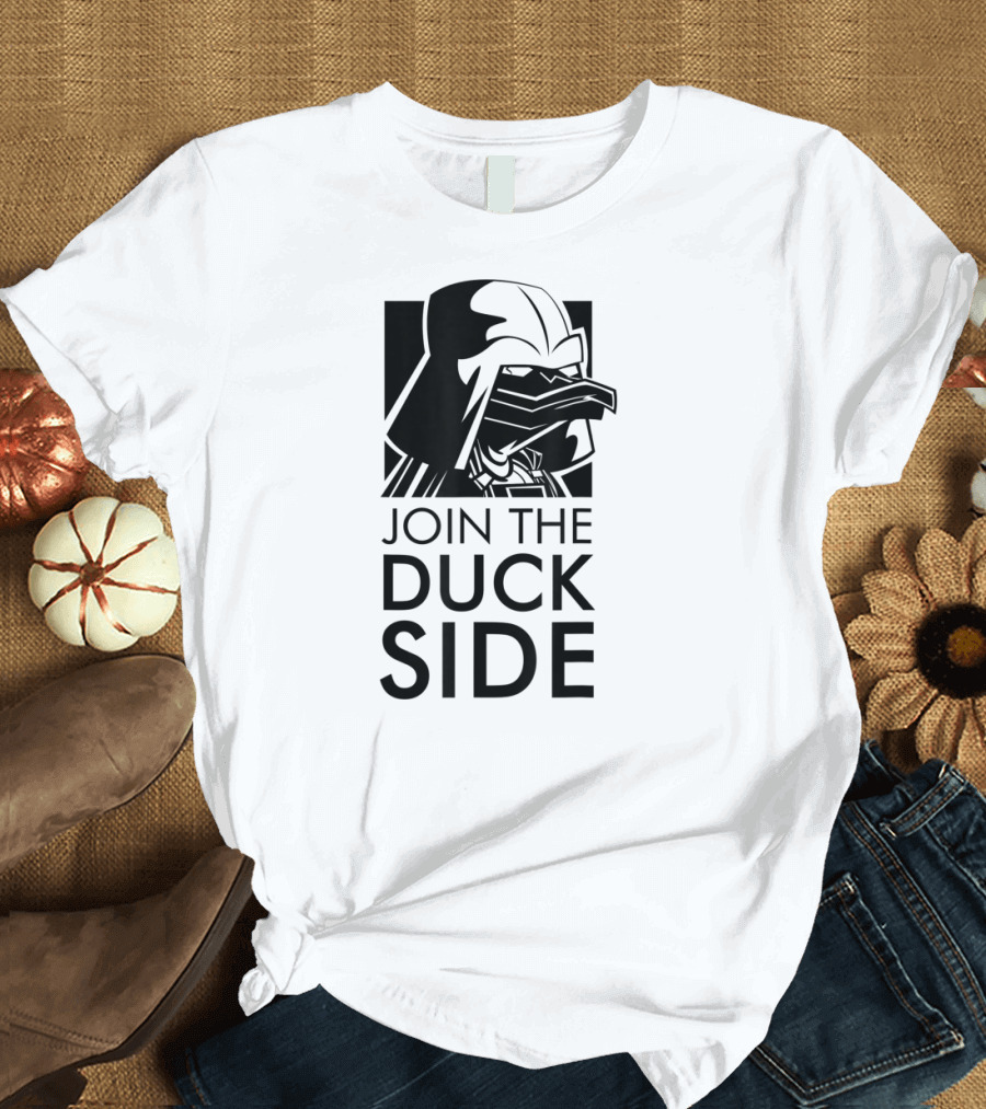 Join The Duck Side Ducky Ducks Duckling Fun Darth Vader T-Shirt