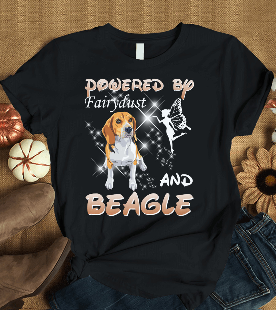 Powered by Fairydust and Beagle T-Shirt