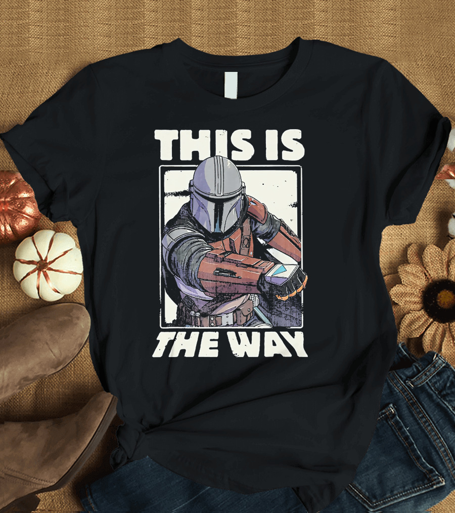 This Is The Way Mandalorian Warrior Emblem T-Shirt