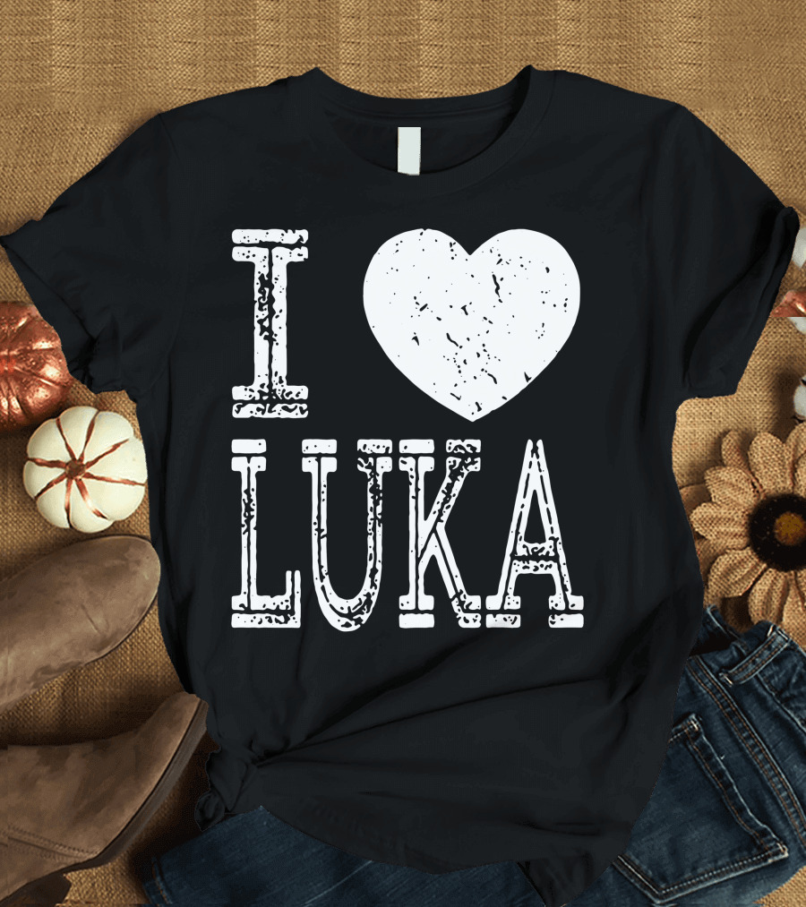 I Love Luka Basketball NFL T-Shirt