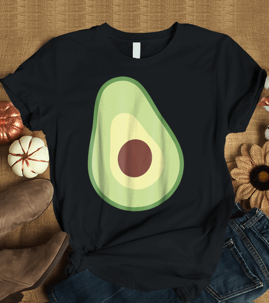 Avocado Aesthetic Slice T-Shirt