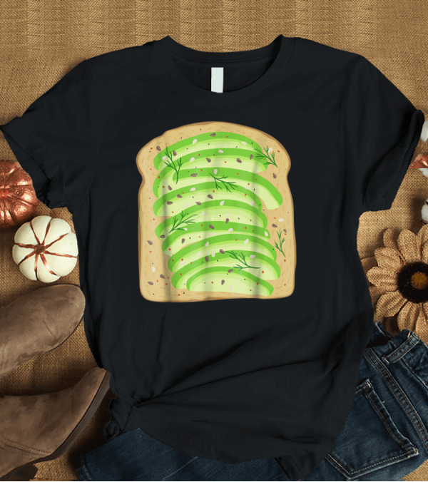 T-Shirt: Bread Halloween Toast Avocado Costume Funny Gag Gluten T-Shirt Bread Halloween Toast Avocado Costume Funny Gag Gluten T-Shirt