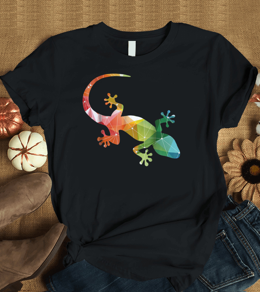 Salamander Colorful Geometric T-Shirt