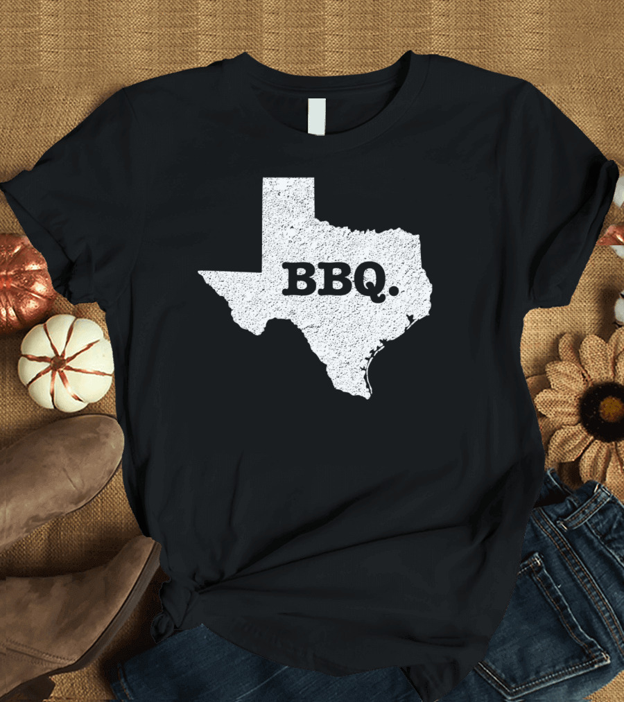 Texas BBQ Home State Love Funny Barbecue Beef BBQ T-Shirt