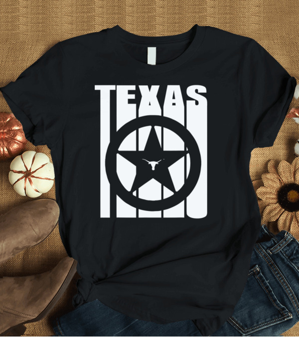 T-Shirt: Texas Longhorn Lone Star 70s T-Shirt Texas Longhorn Lone Star 70s T-Shirt