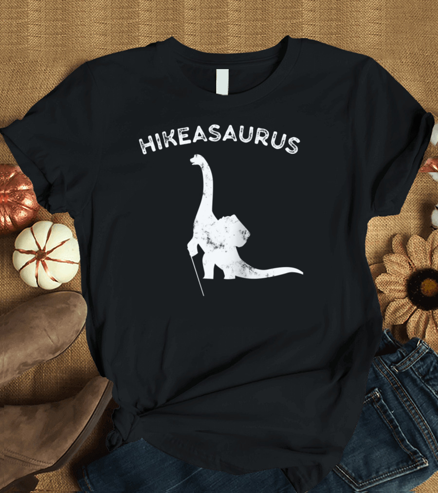 Hikeasaurus Dinosaur Hiking Adventure T-Shirt