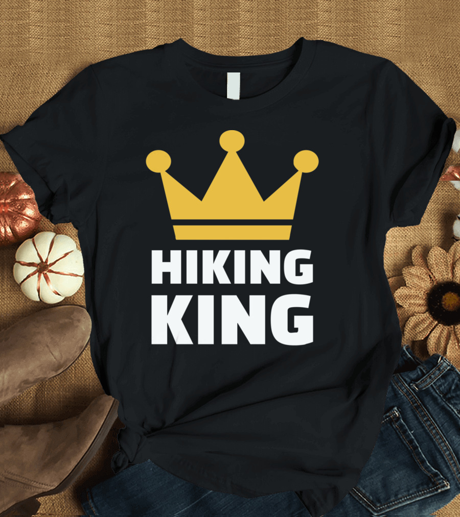 Hiking King Bold Crown Iconic T-Shirt