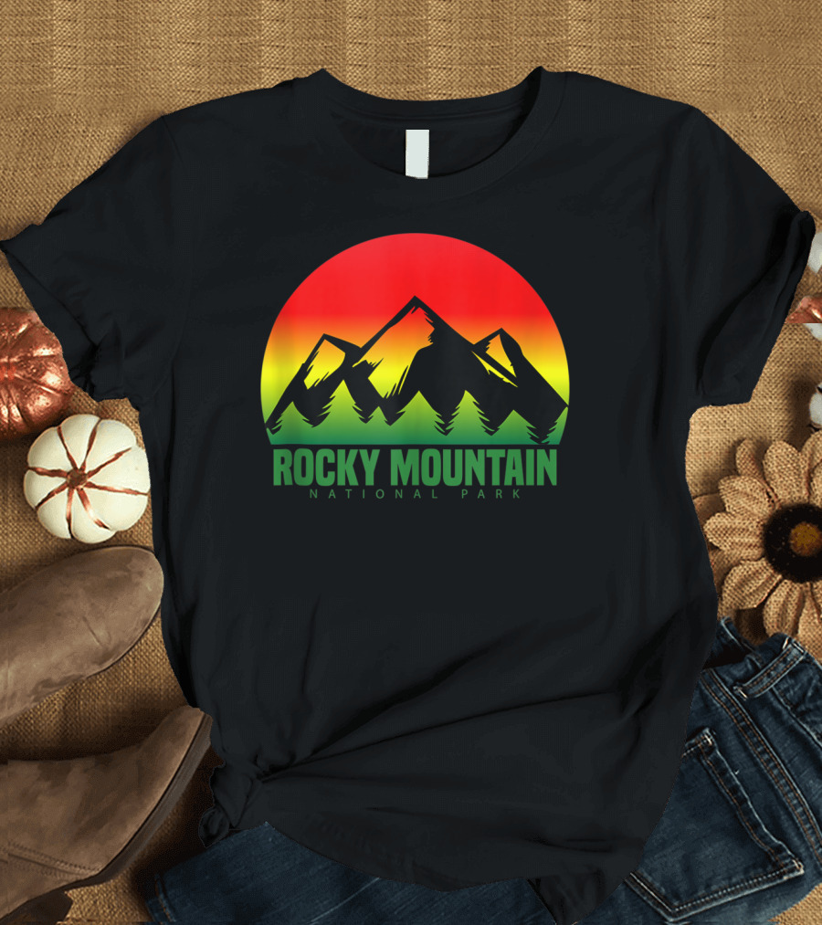 ROCKY MOUNTAIN NATIONAL PARK Colorado Sunrise T-Shirt