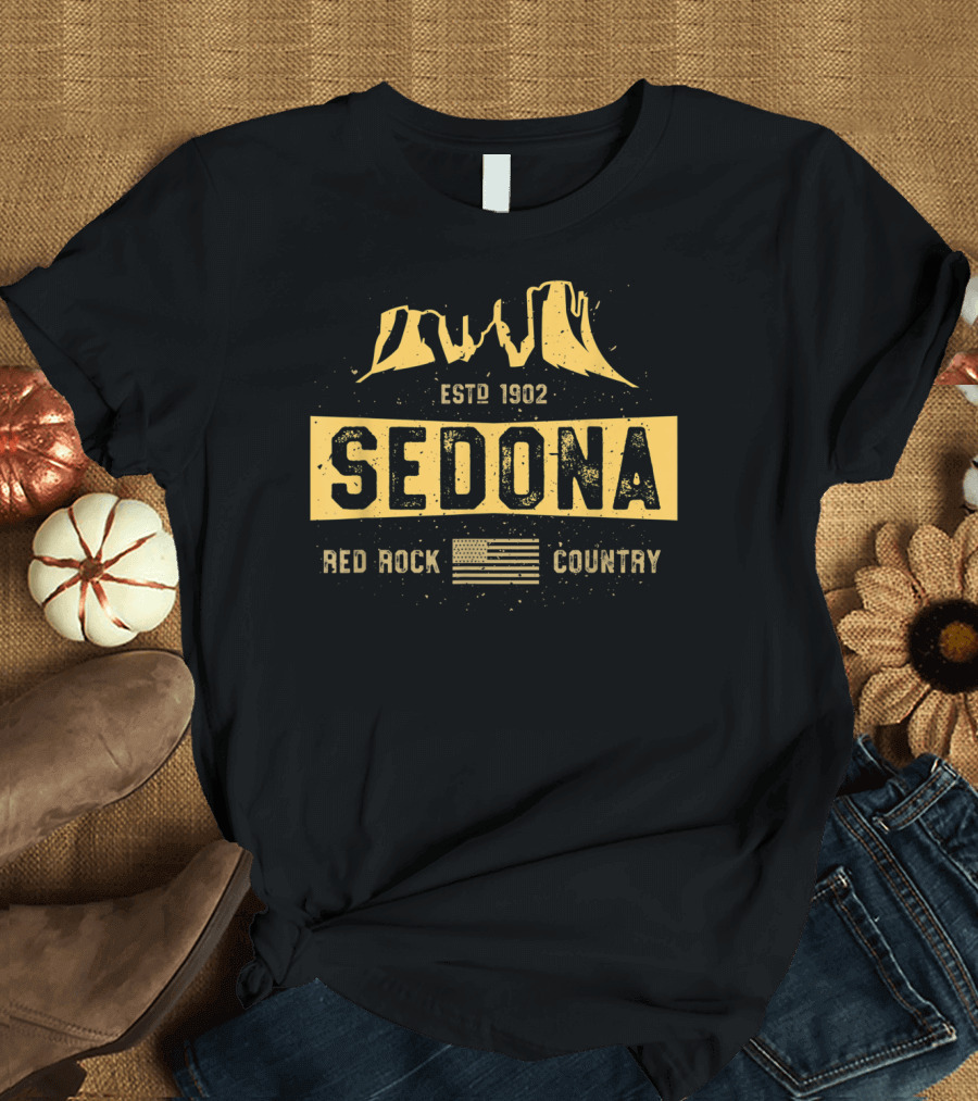 Sedona ESTD 1902 Red Rock Country T-Shirt