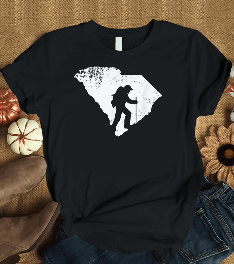 South Carolina Mountain Hiking Lover Hiker T-Shirt