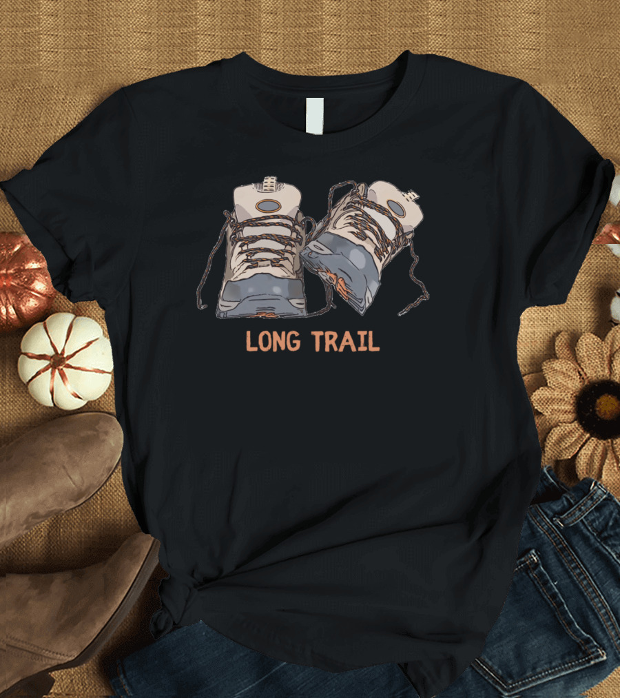 Vermont Long Trail Hiking Boots Adventure T-Shirt