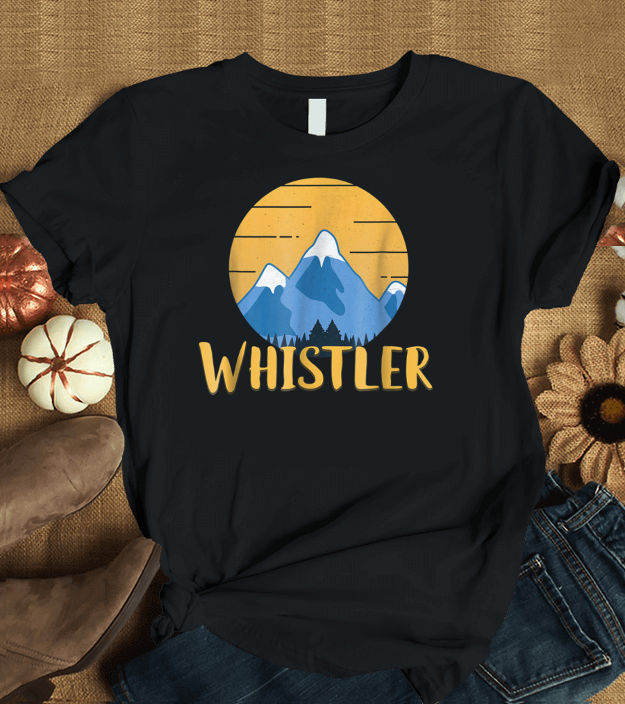 Whistler Canada Hiking Mountains Scenic Adventure T-Shirt