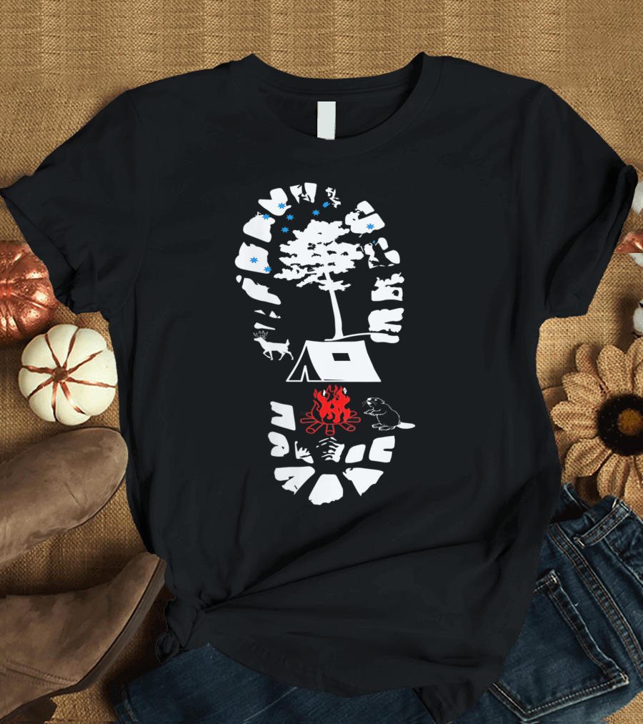 Boot Camp Adventure Hiking Camping Wilderness Trekking T-Shirt