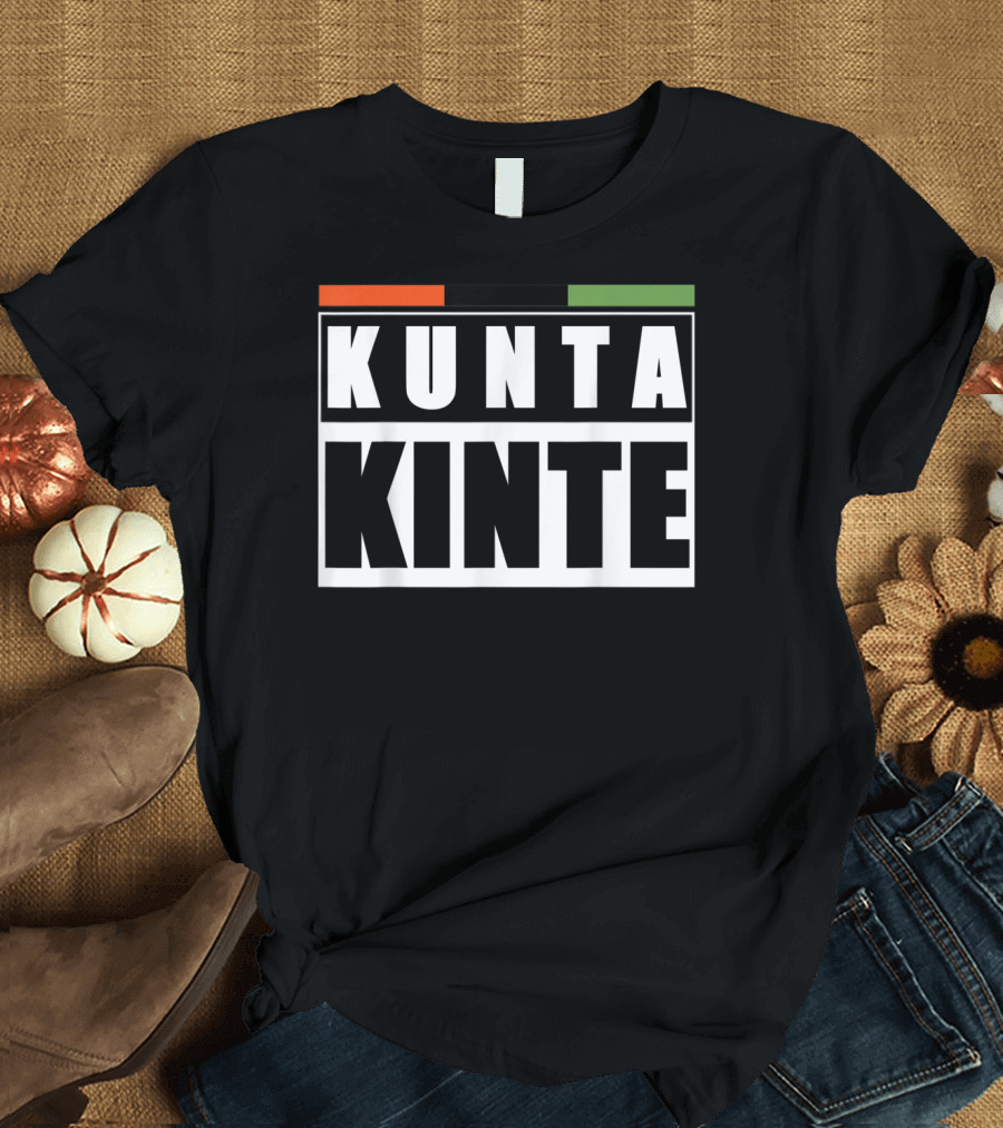 Kunta Kinte African Heritage Pan-African Flag Colors T-Shirt
