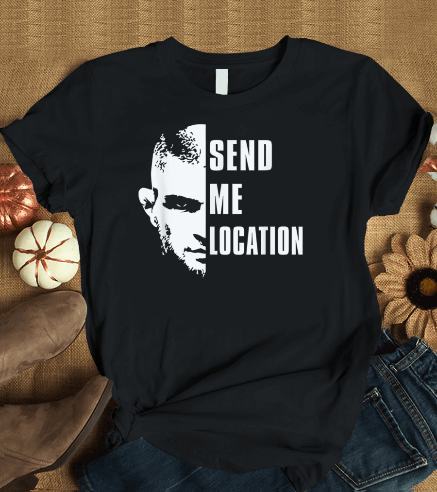 Send Me Location Papakha Hat Face T-Shirt