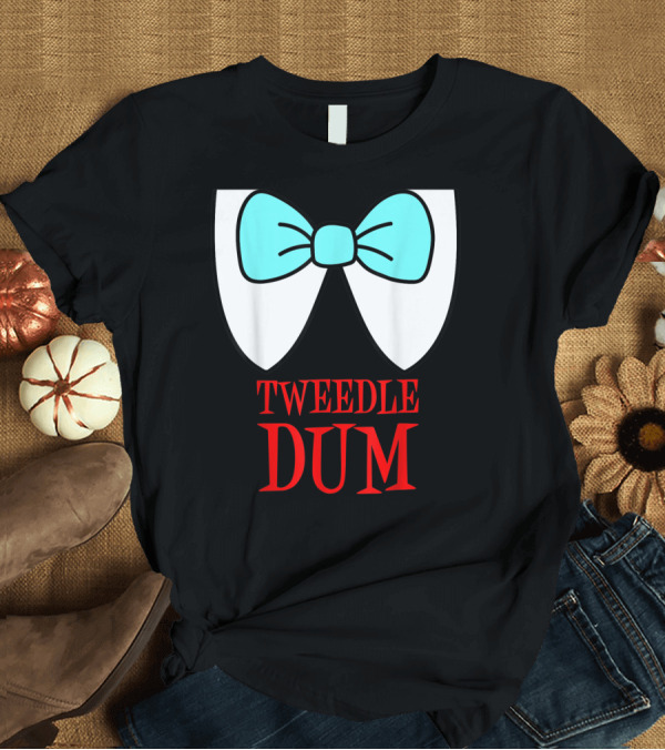 T-Shirt: Tweedle Dum Blue Bowtie T-Shirt Tweedle Dum Blue Bowtie T-Shirt