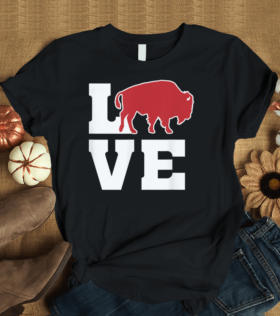 Love Buffalo Ny Football Bills Mafia Vintage T-Shirt