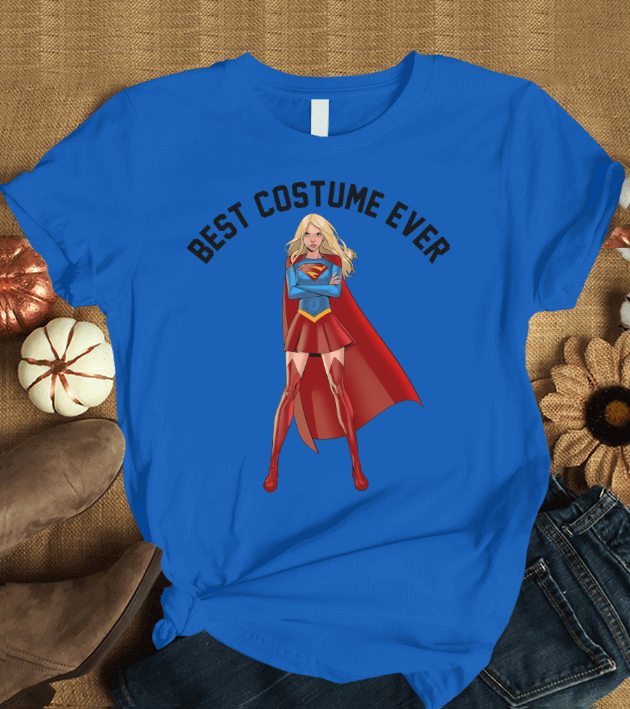 Supergirl Best Costume Ever Iconic Hero Look T-Shirt