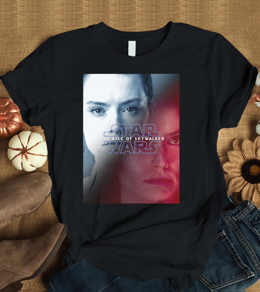 Star Wars The Rise of Skywalker Rey Light and Dark T-Shirt