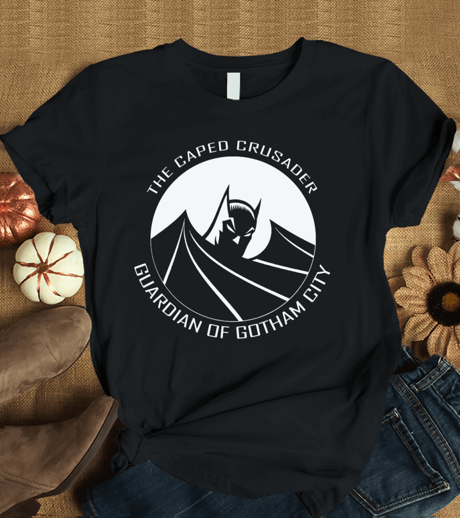 The Caped Crusader Guardian of Gotham City Batman DC Comics T-Shirt