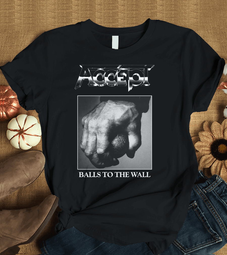 Accept Balls to the Wall Album Cover T-Shirt