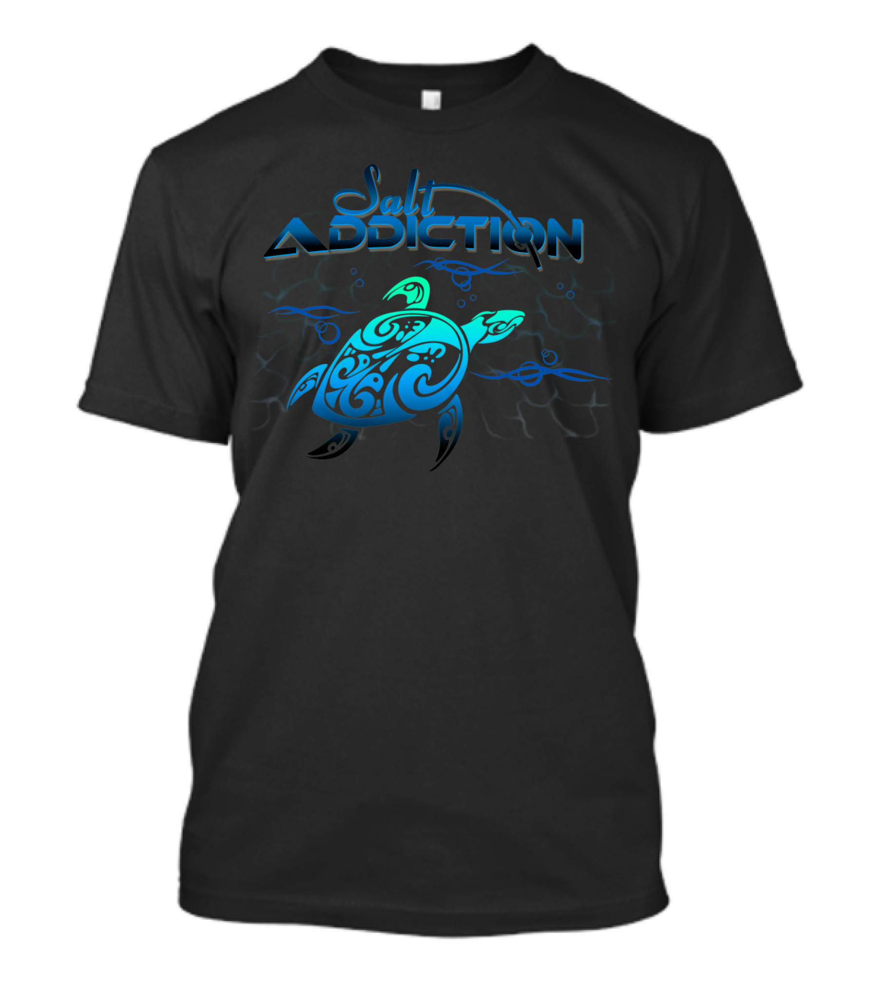 Salt Addiction Turtle Ocean Waves T-Shirt
