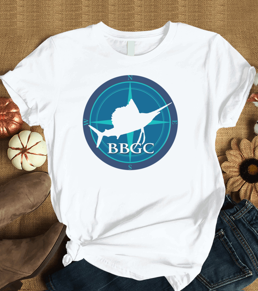 Bimini Big Game Club BBGC Sailfish Compass T-Shirt