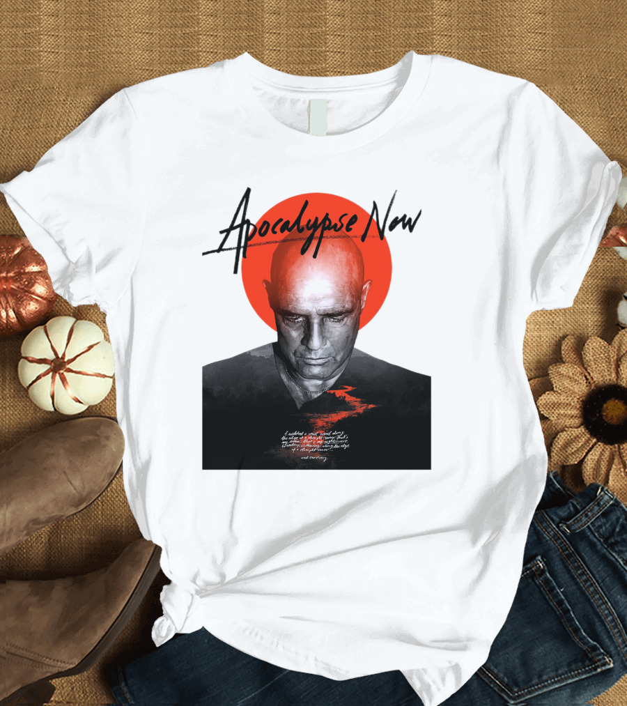 Apocalypse Now Bald Head Red Sun Reflection 08 T-Shirt