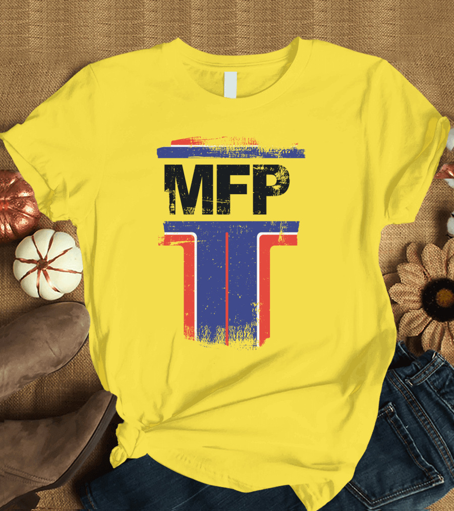 Mad Max MFP Main Force Patrol Vintage Logo Ao Vang T-Shirt