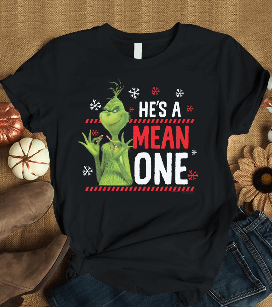 Dr. Seuss The Grinch He's a Mean One T-Shirt
