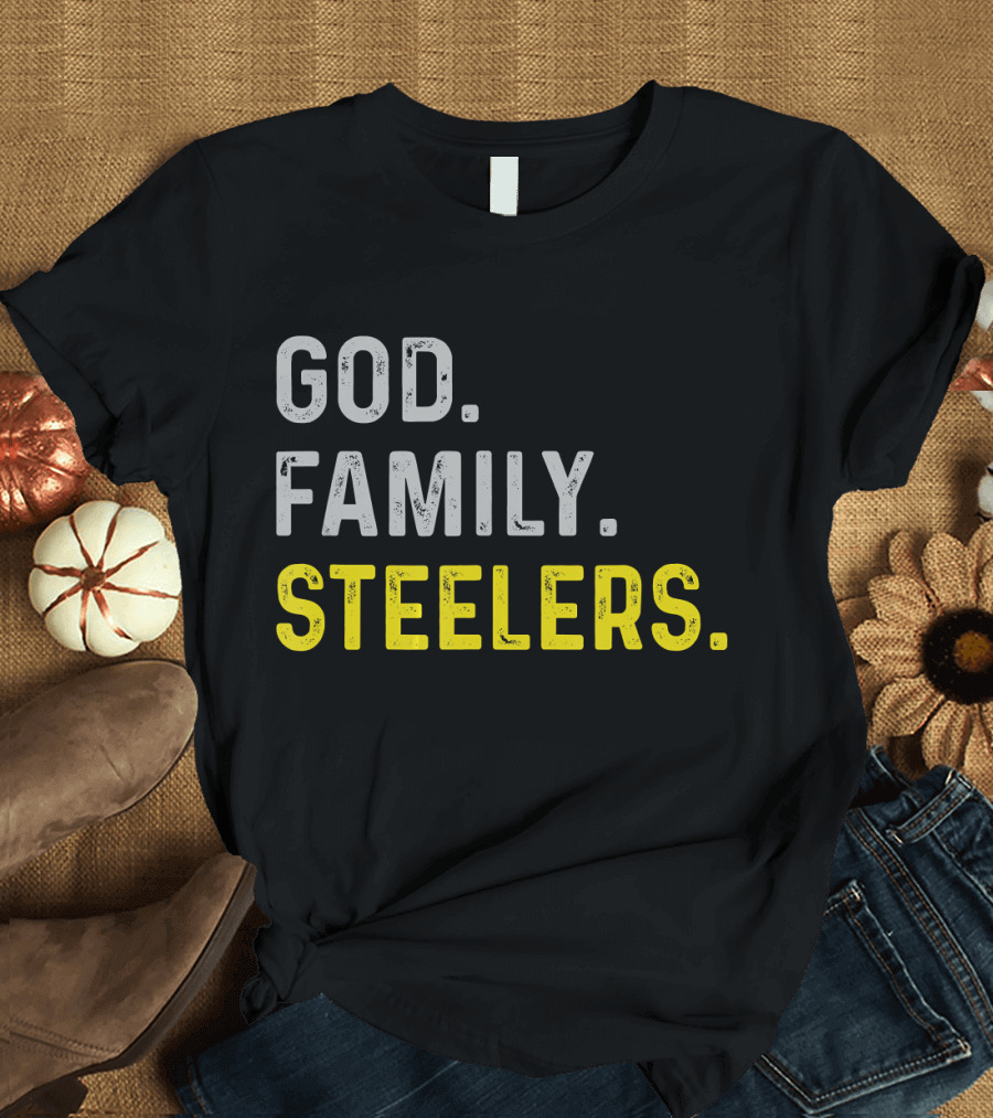 God Family Steelers T-Shirt