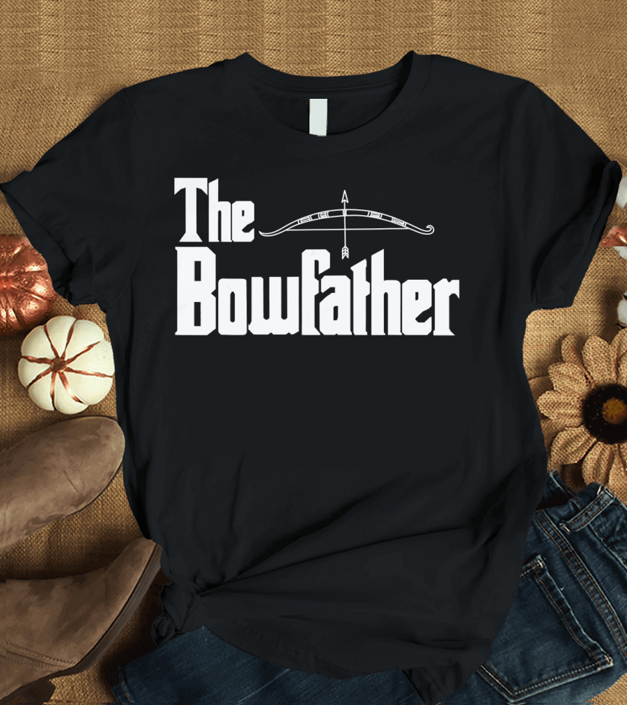 The Bowfather Funny Novelty Archer Arche Parody Archery T-Shirt