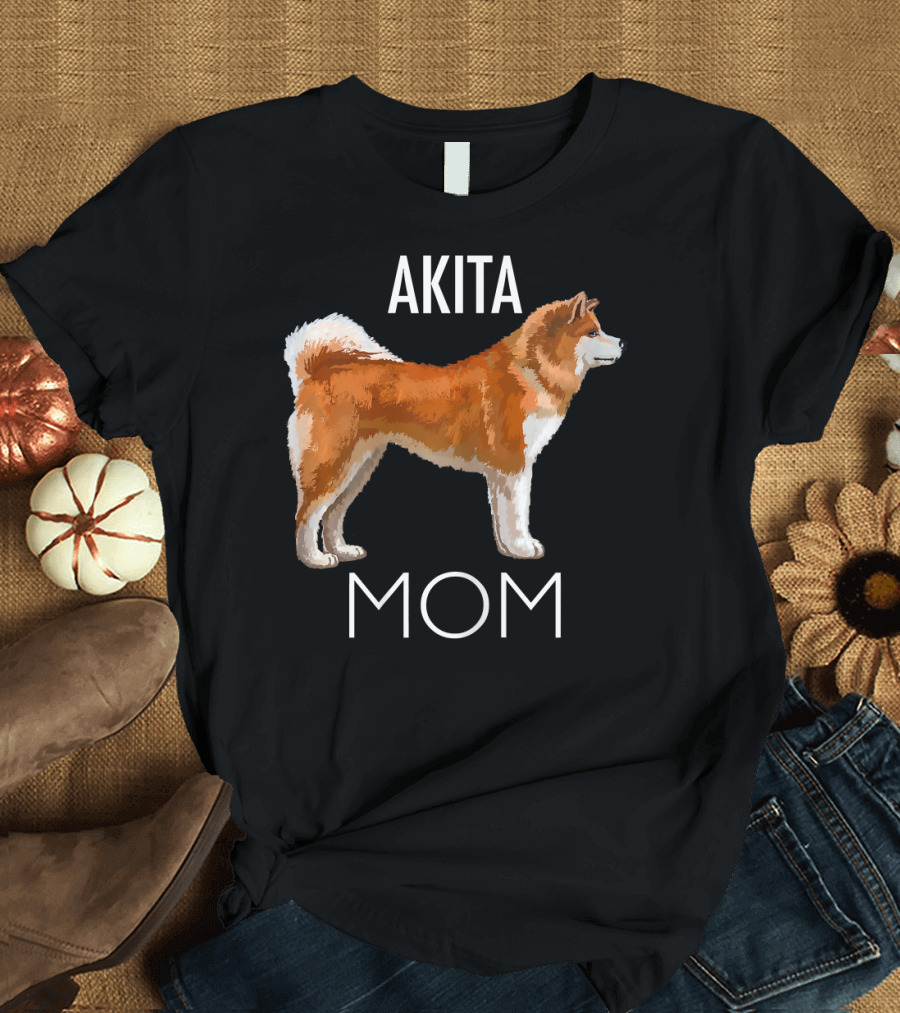 Akita Mom Dog Loyalty and Love T-Shirt