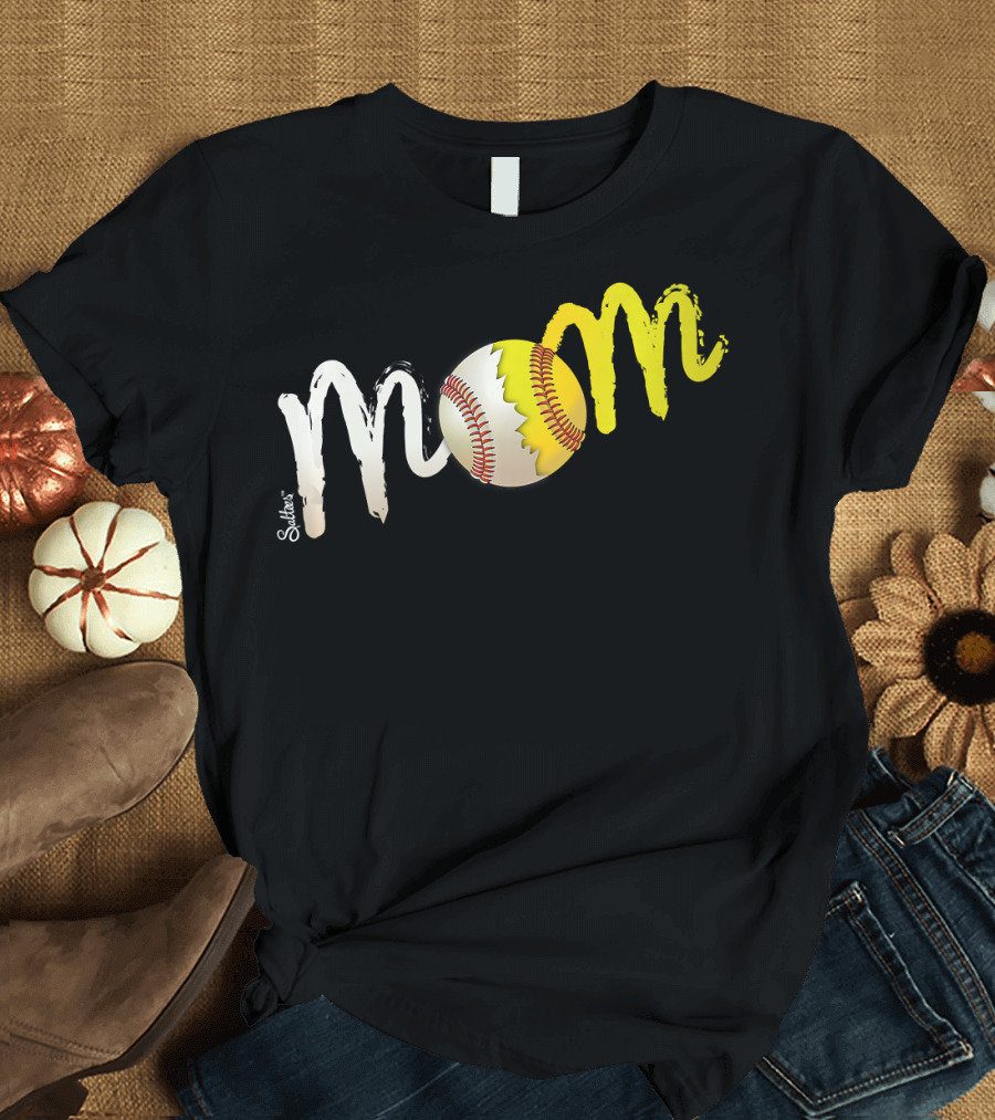 Mom Baseball Softball Sports Lover T-Shirt