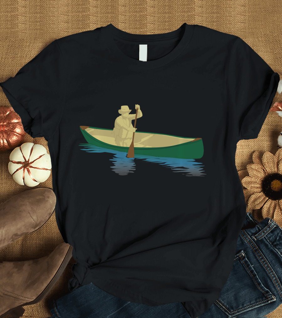 Canoe Paddling Lover Canoeing Adventure T-Shirt
