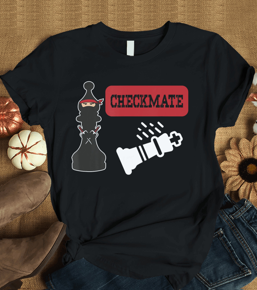 Ninja Chess Master Checkmate Strategy Dominance T-Shirt