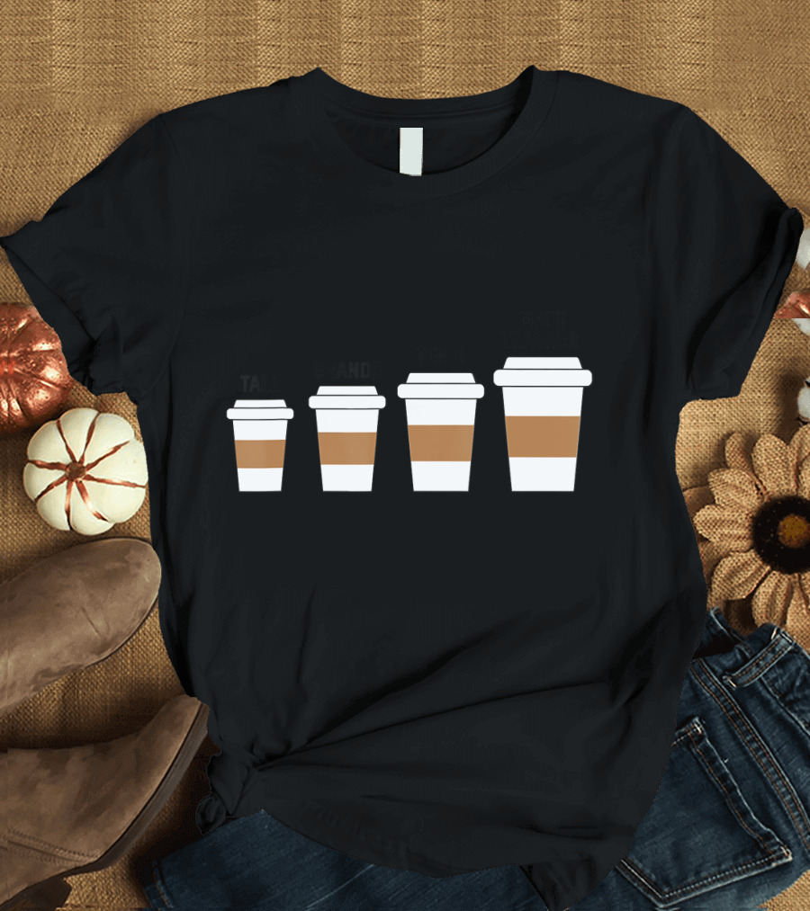 Math Teacher Needs the Largest Cup Tall Grande Venti Math Teacher Coffee T-Shirt