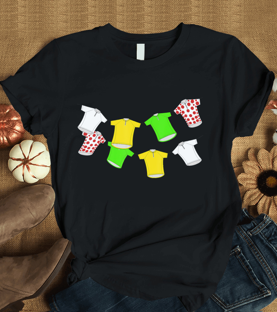 Road Bike Racing Cycling Tour KOM Challenge Jerseys T-Shirt