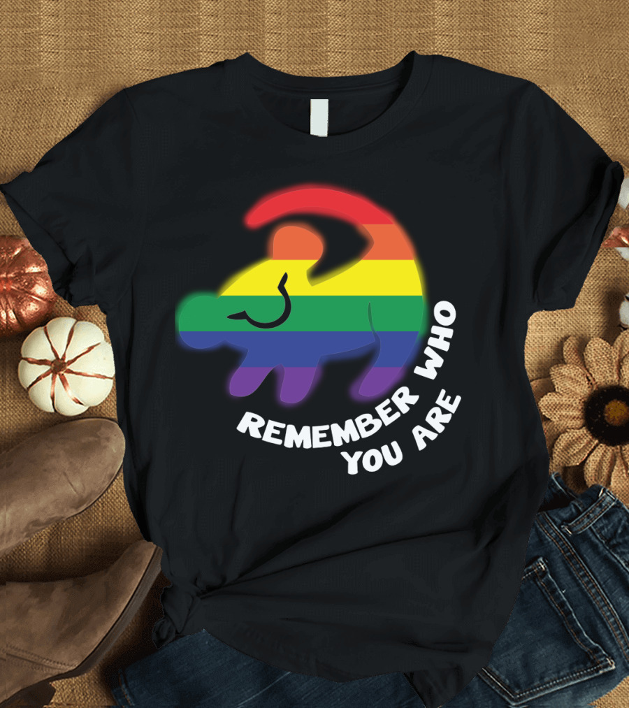 Remember Who You Are Pride Lion T-Shirt