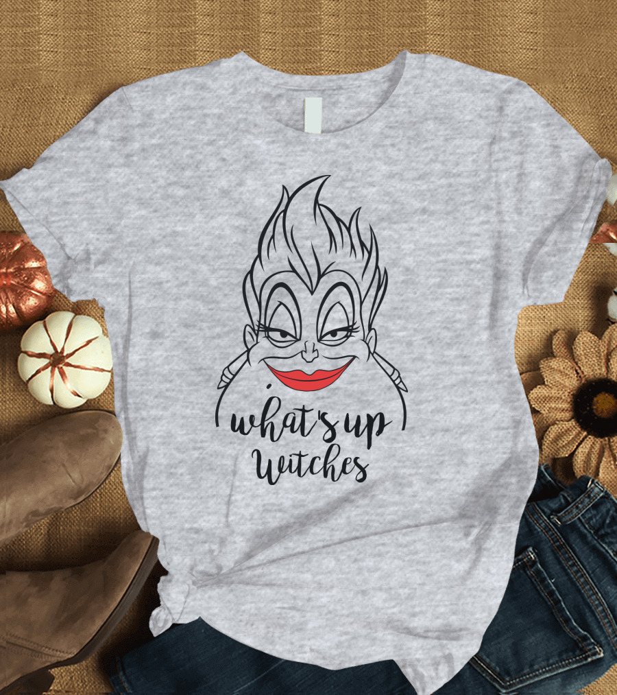 What's Up Witches Ursula Disney Villain T-Shirt
