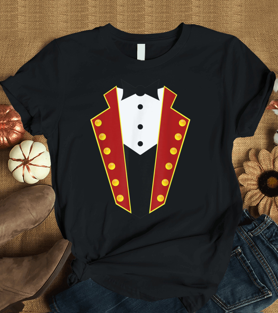 Circus Ringmaster Costume Showman Party T-Shirt