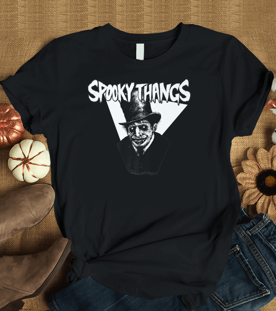 Spooky Thangs Creeper Vintage Horror T-Shirt