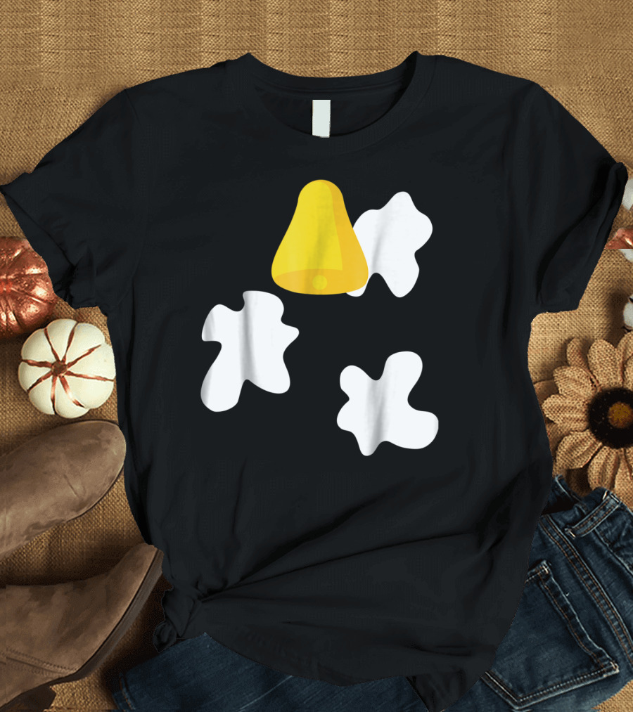 Dairy Cow Bell and Milk Splashes T-Shirt