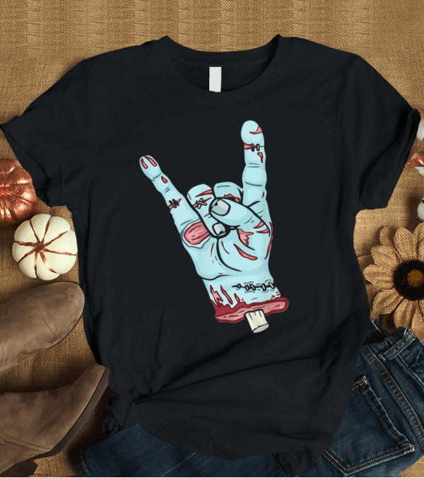 T-Shirt: Easy Zombie Hand Halloween Horror Costume Fan Favorite T-Shirt Easy Zombie Hand Halloween Horror Costume Fan Favorite T-Shirt